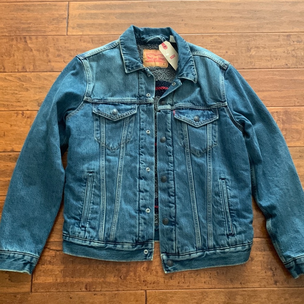 Levi’s Trucker Sherpa Jean Denim Jacket